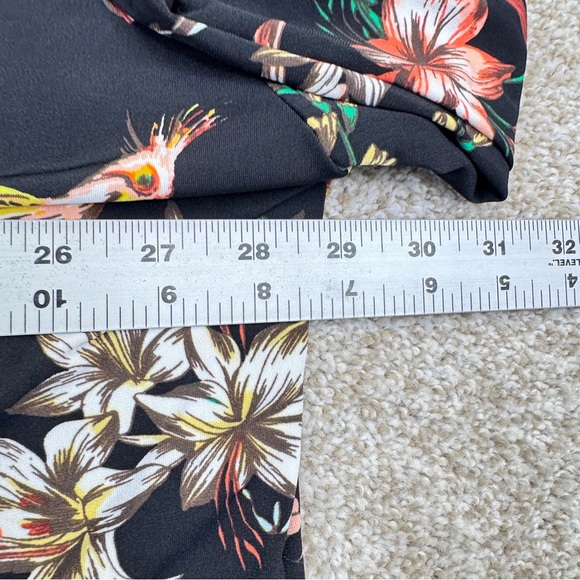 NEW Worthington Black Floral Wrap Blouse Womens Size 4X Stretch - Picture 11 of 16